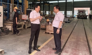 安徽省經(jīng)信廳一級(jí)巡視員吳韋人一行調(diào)研合肥井松智能科技股份有限公司