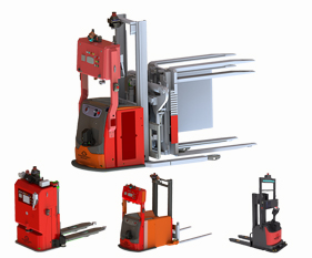 國(guó)巡叉車式類AGV