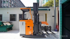 客戶案例|卓一VNA人下行三向車為電器零配件企業(yè)增效擴容！