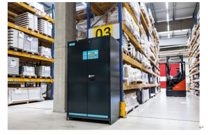 asecos，在室內(nèi)安全存放叉車鋰電池的解決方案