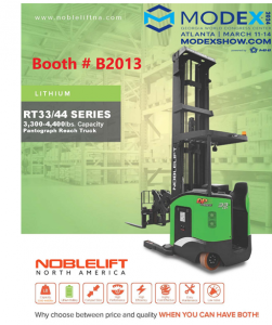 諾力將參展 MODEX 2024