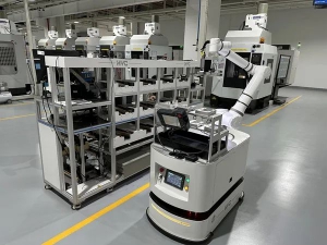 江蘇移動5G RedCap技術(shù)支撐下，AGV運(yùn)輸車高效運(yùn)行