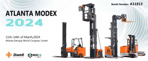 展會直擊|卓一智能叉車亮相美國MODEX物流展！