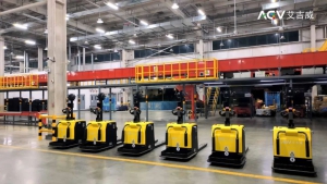 多國物流巨頭認可：艾吉威“小千斤”無人叉車持續(xù)助力快遞物流行業(yè)