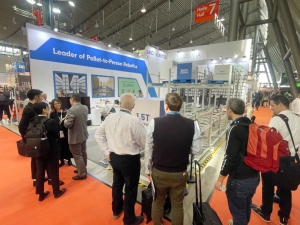 出海歐洲 | 智庫智能Pallet-to-Person解決方案亮相德國LogiMAT