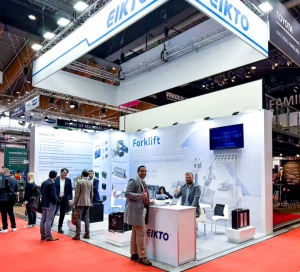 益佳通電池新能源工業(yè)車輛動(dòng)力系統(tǒng)亮相2024LogiMAT德國斯圖加特物流展