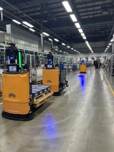 持續(xù)推進智能制造 AGV提升生產(chǎn)效率