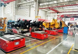 細(xì)數(shù)裝配線上所用的井源AGV