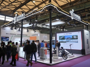 九號機器人與英偉達聯(lián)合開發(fā)的自主移動機器人首次國內(nèi)展出