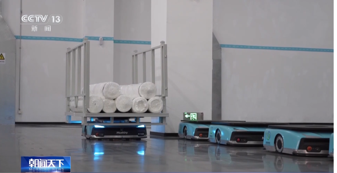 牧星現(xiàn)身央視——AMR解決方案助力中國跨境電商企業(yè)掌握“柔性、按需生產(chǎn)”的制勝之道