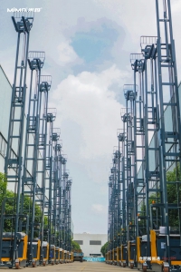 海外新勢力|30余臺MiMA米瑪座駕前移式叉車批量發(fā)貨至海外