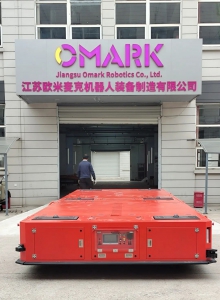 助力新能源儲能行業(yè)智能化工廠建設(shè) | 歐米麥克自主研發(fā)的80T超級重載3D SLAM無反激光導(dǎo)航AGV通過客戶驗收順利交付