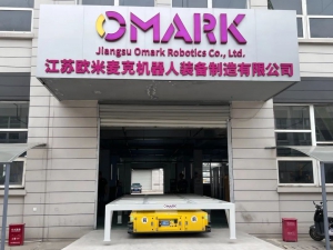 助力新能源儲能行業(yè)智能化工廠建設(shè) | 歐米麥克自主研發(fā)的20T重載3D SLAM無反激光導(dǎo)航AGV通過客戶廠驗順利發(fā)貨