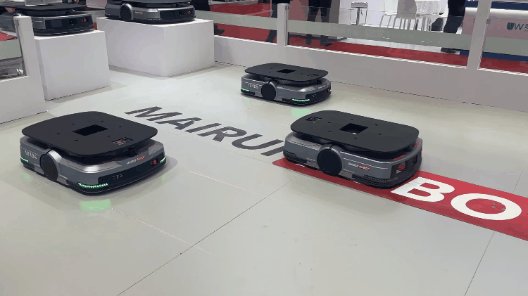 向新而行 智領(lǐng)未來丨邁睿機(jī)器人亮相AMTS 智能搬運(yùn)賦能汽車智能制造