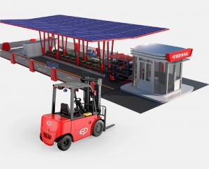 新產(chǎn)品新技術(shù)，中力開(kāi)創(chuàng)物流園【換電新時(shí)代】！