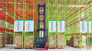 窄巷道倉儲專家|MiMA人上型三向堆垛式叉車，重塑高位密集倉儲新境界