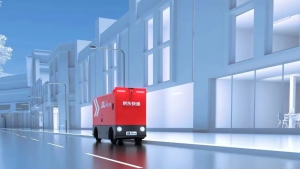 第六代無人車技術(shù)發(fā)布！京東物流將規(guī)?；季执钶d大模型的智能配送車