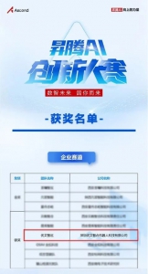 華為昇騰AI創(chuàng)新大賽圓滿結(jié)束，優(yōu)艾智巡團(tuán)隊(duì)喜獲銀獎(jiǎng)！