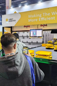 立鏢巴西Movimat首展圓滿落幕，智能化物流解決方案?jìng)涫懿毮浚? align=