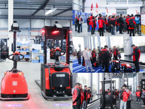 下單2100+臺移動機(jī)器人在中力第九屆雙11