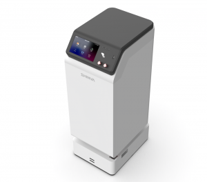 聚焦高質(zhì)量發(fā)展丨新華醫(yī)療全院物流機器人新樣機下線，助力智慧醫(yī)院建設(shè)