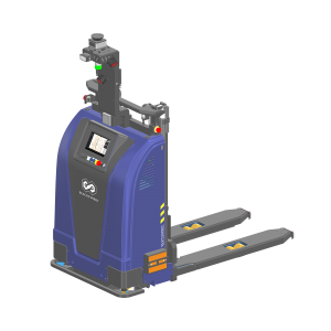 尋跡智行 |  緊湊型托盤堆垛車BR-F12SL-LD 搬運(yùn)叉車 舉高1844mm