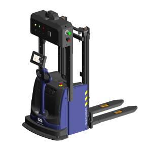 尋跡智行 | 緊湊型托盤堆垛車BR-F14SL-LD 無人叉車搬運(yùn)