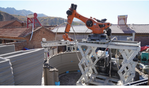 RIC發(fā)布全新機(jī)器人3D打印機(jī)，能夠打印高達(dá)三層樓建筑結(jié)構(gòu)