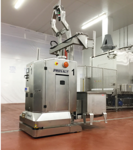 Proxaut不銹鋼AGV，用于食品等衛(wèi)生苛嚴(yán)行業(yè)無人搬運(yùn)！