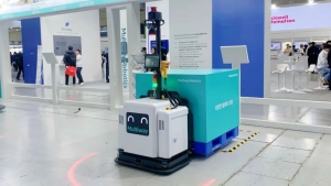 SFAW 2025，勱微機(jī)器人閃耀登場(chǎng)，與韓國(guó)企業(yè)共話智能物流新征程