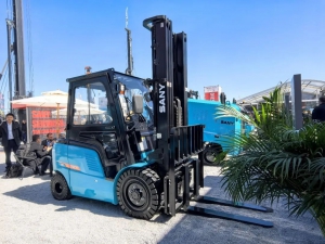 三一電動(dòng)叉車首秀德國(guó)寶馬展Bauma 2025！