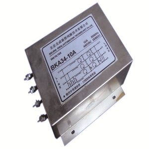 屏蔽AGV小車電控柜干擾用濾波器