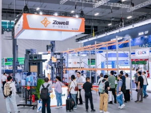 卓一智能叉車發(fā)布窄巷道系列新品 賦能智慧物流新生態(tài)--亮相2025廣州LET