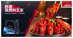林德氫能叉車“靜悄悄”助力盱眙龍蝦節(jié)，打造零碳物流新標桿