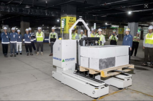 現(xiàn)代聯(lián)手三星打造施工物料搬運機器人