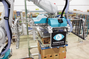 NūMove推出層揀取自動化新末端執(zhí)行器：三重抓取機制提升混載托盤拆垛可靠性