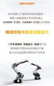 剛勁有力，精準(zhǔn)控制！?？禉C(jī)器人60/80kg 中型機(jī)器人發(fā)布