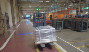 聯(lián)動屬具公司智能制造再啟新程：首個AGV智能物流項目正式運行