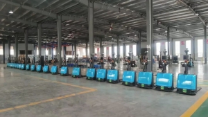 華中智改企業(yè)，您家門口的AGV專家——艾吉威天門超級工廠