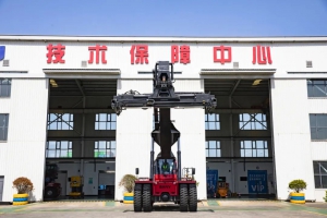 三一海工交付50T儲(chǔ)能正面吊，破解超重箱裝卸難題