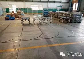 湖州工廠AGV小車自動配料系統(tǒng)，開啟物流新時代