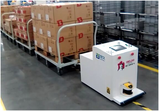 智久機器人在500強企業(yè)德力西工廠發(fā)揮重要作用