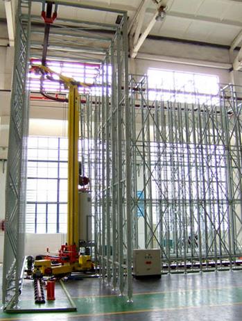 昆船智能DU111型轉(zhuǎn)軌堆垛起重機(jī)