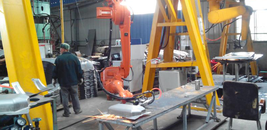 東莞力生激光光纖切割機(jī)器人 ABB1410